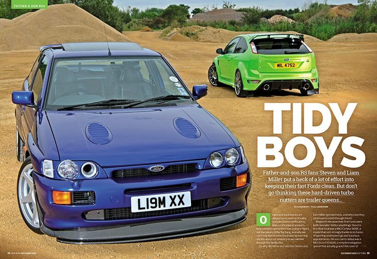 Ford Escort RS - automotive photography by Jason Dodd Photography