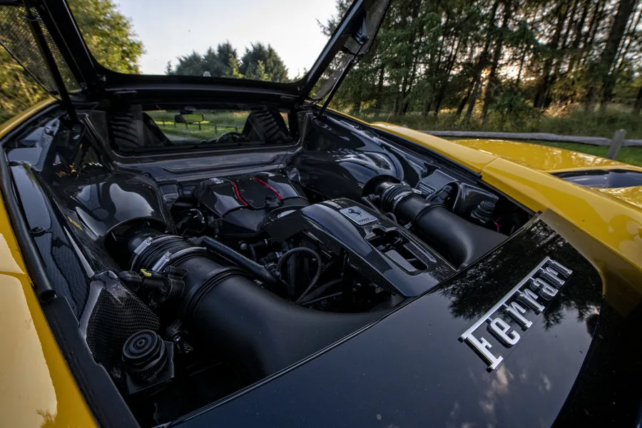 Ferrari Pista - automotive photography by Jason Dodd Photography