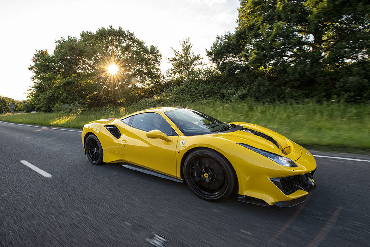 Ferrari 488 Pista - automotive photography by Jason Dodd Photography