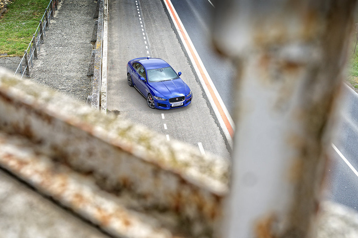 Jaguar XE - automotive photography by Jason Dodd Photography