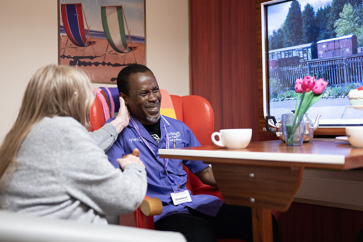 Care home brand photography by Jason Dodd Photography