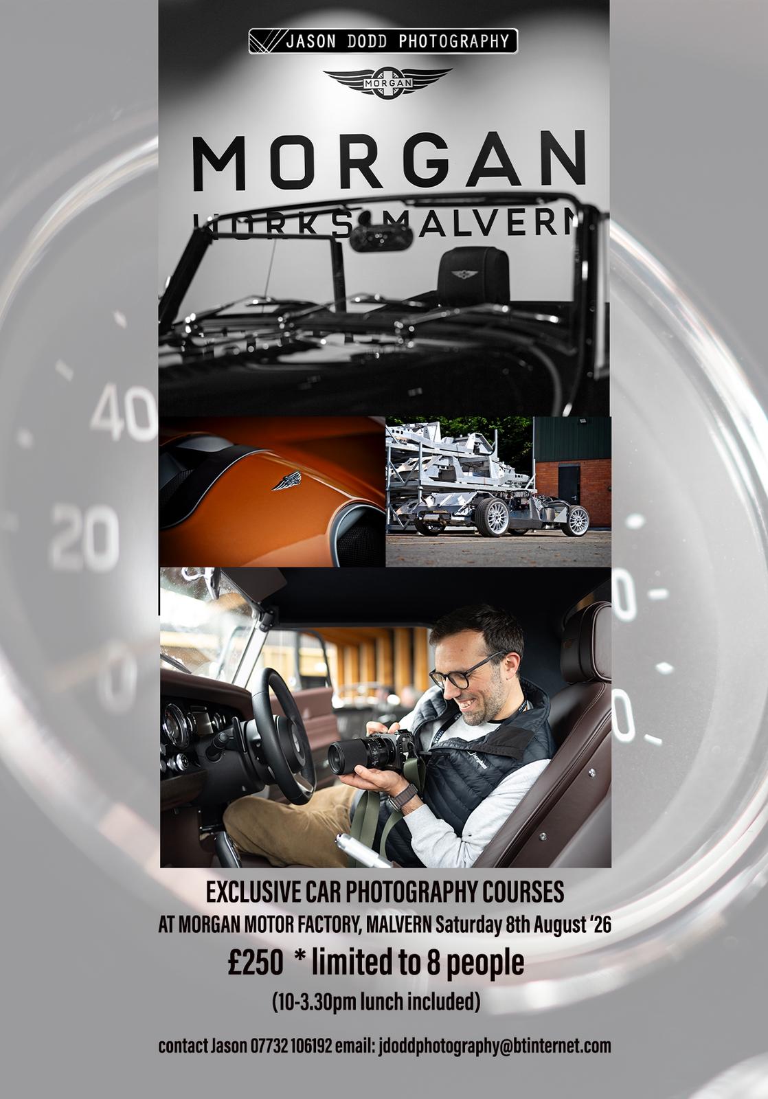 Morgan factory workshop - automotive photography by Jason Dodd
